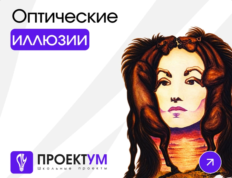 Индивидуальный проект «Оптические иллюзии: как мозг обманывает глаз» — обложка готовой работы