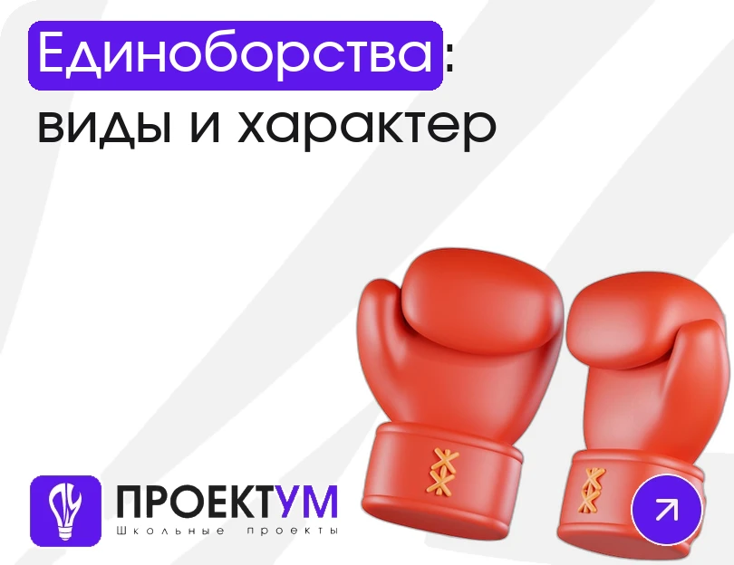 Индивидуальный проект «Единоборства: виды, история, влияние на характер» — обложка готовой работы