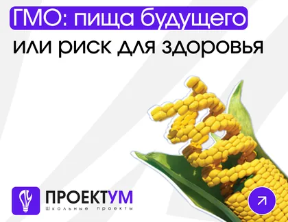 Индивидуальный проект «ГМО: пища будущего или риск для здоровья» — обложка готовой работы