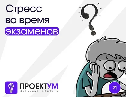 Индивидуальный проект «Стресс во время экзаменов» — обложка готовой работы