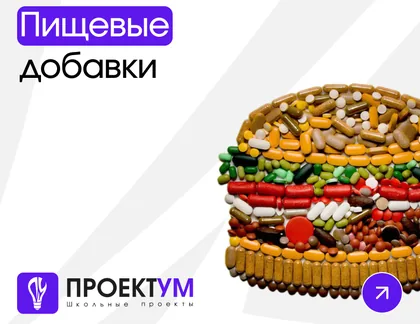 Индивидуальный проект «Пищевые добавки» — обложка готовой работы