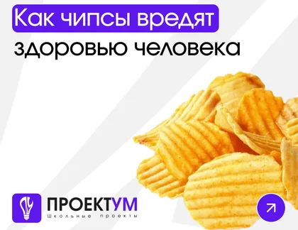 Индивидуальный проект «Как чипсы вредят здоровью человека» — обложка готовой работы