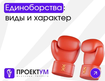 Индивидуальный проект «Единоборства: виды, история, влияние на характер» — обложка готовой работы